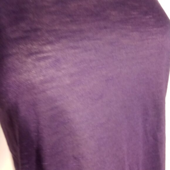 Purple Origami YOGA tank - Picture 2 of 4